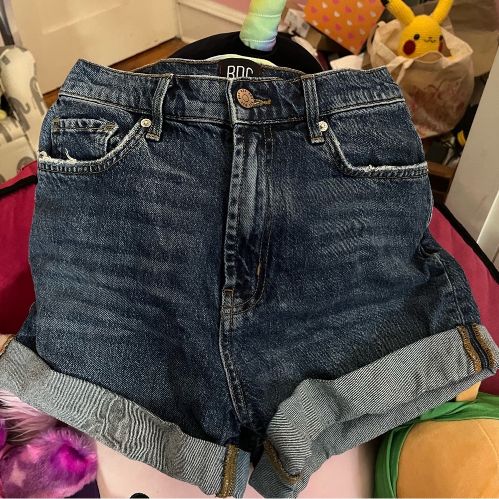 Urban Outfitters BDG mom cut high waisted denim shorts